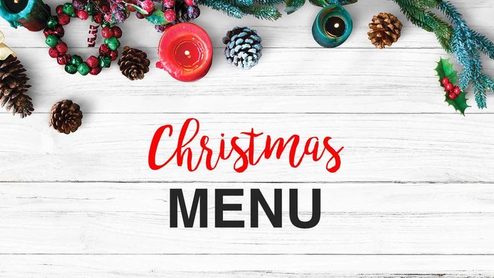 Christmas Menu 2022