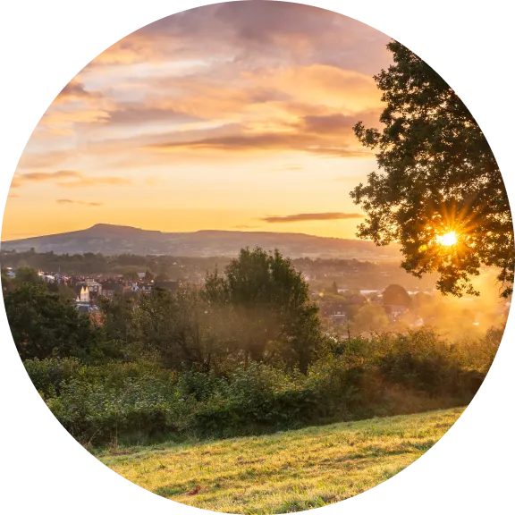 The beautiful shropshire hills